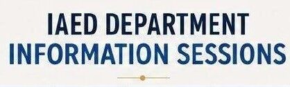 Information Sessions of IAED